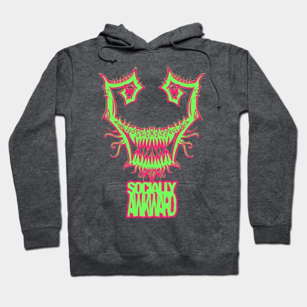 Socially Awkward Weed Hoodie by RDandI